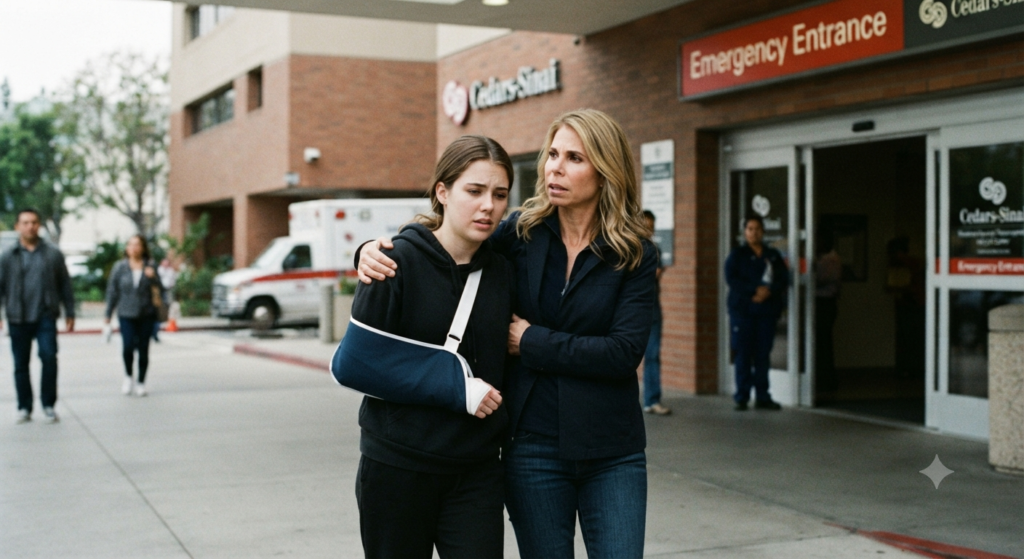 Cheryl hines daughter accident
