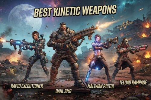 Best kinetic weapons borderlands 4