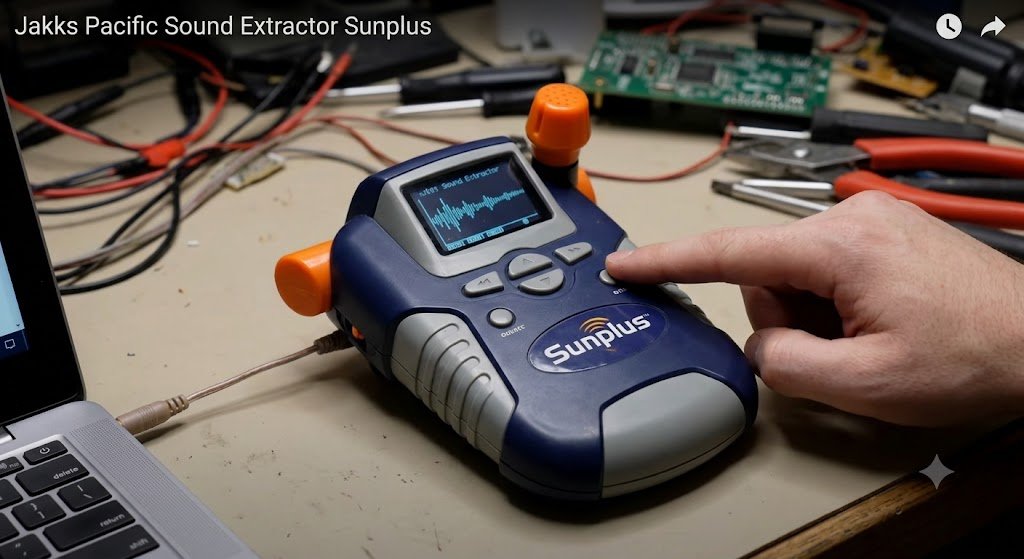 Jakks pacific sound extractor sunplus