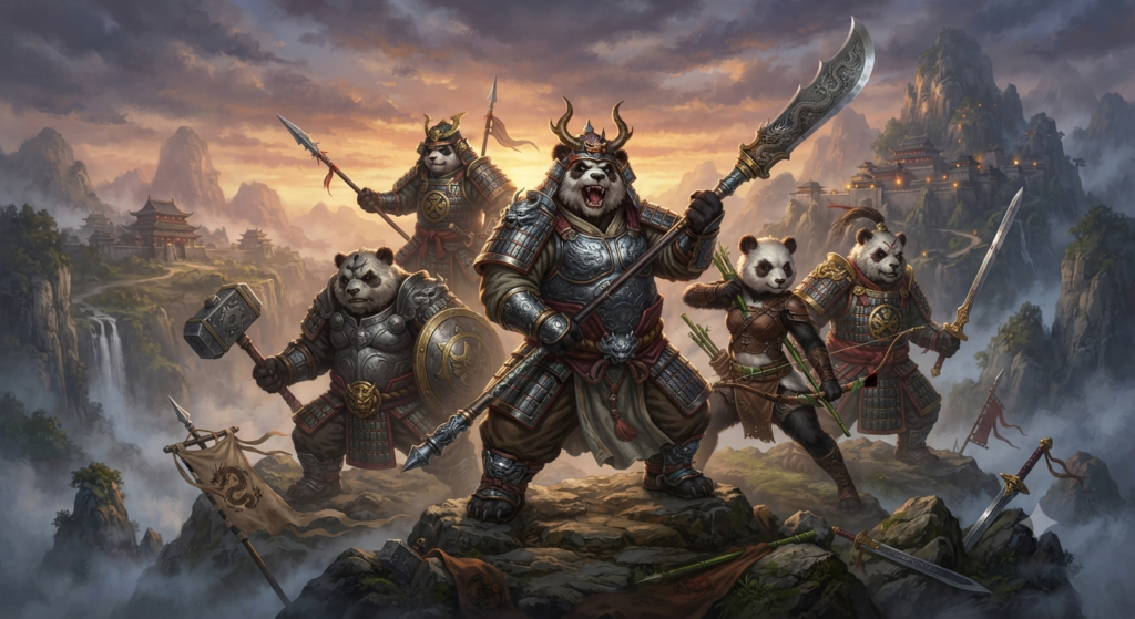 Mythic warriors pandas version pc