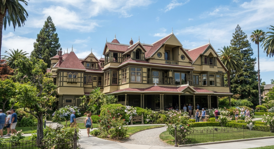 Winchester house in california