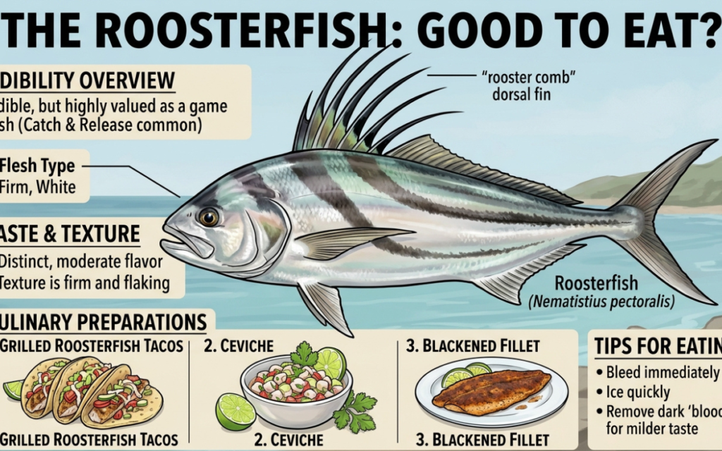 Roosterfish good to eat