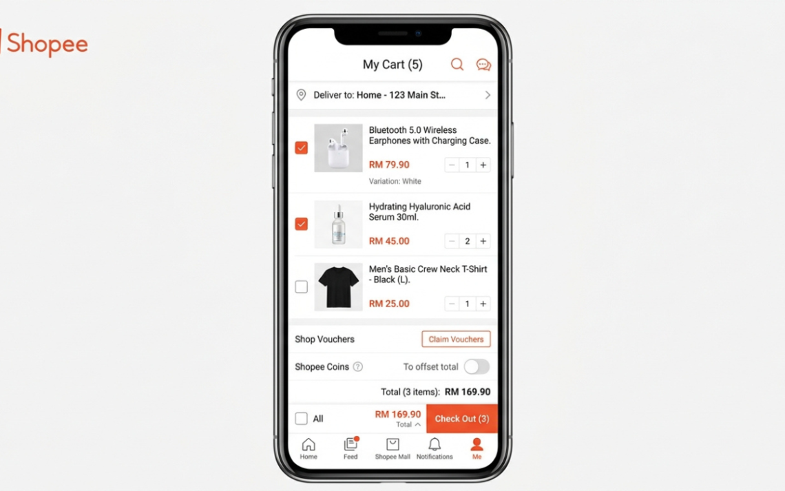Shopee com my cart
