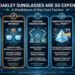 Why oakley sunglasses are so expensive