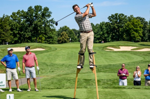 Brad denton stilt golf