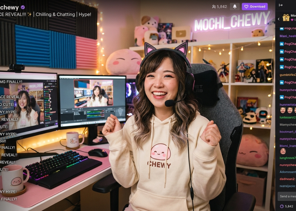 Mochi_chewy twitch face reveal